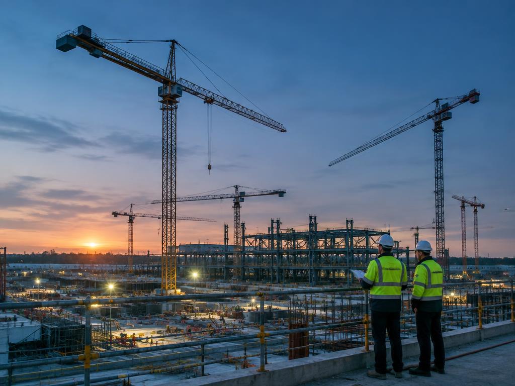 Infrastructure project site